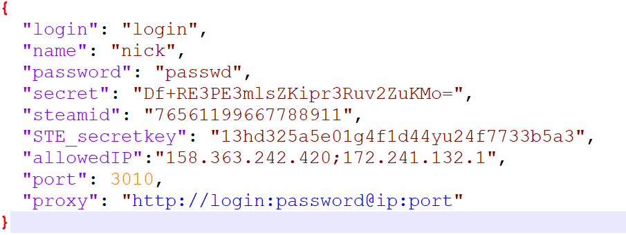 Первичная настройка бота